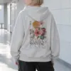 "Rooftop Bloom Society" Heavy Blend Unisex Pullover Hoodie | Gildan 18500
