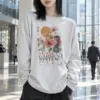 "Rooftop Bloom Society" Unisex Longsleeve T-shirt | Gildan 2400