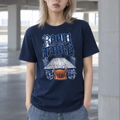 "Room at the Table" Heavyweight Unisex Crewneck T-shirt | Gildan 5000