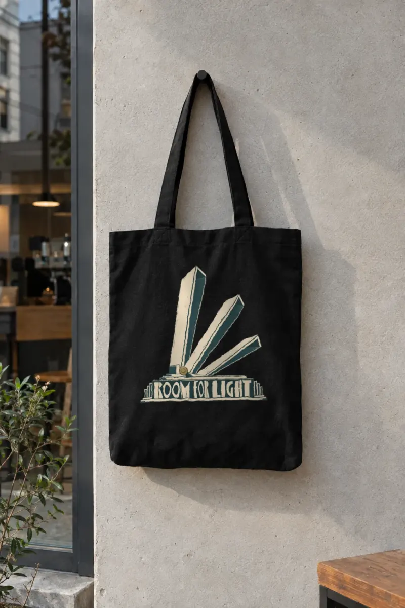 "Room for Light" Classic Cotton Tote Bag