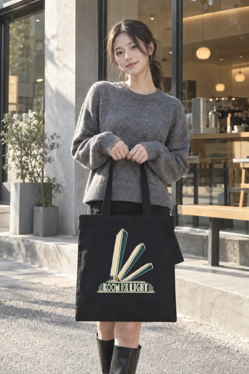 “Room for Light” Classic Cotton Tote Bag