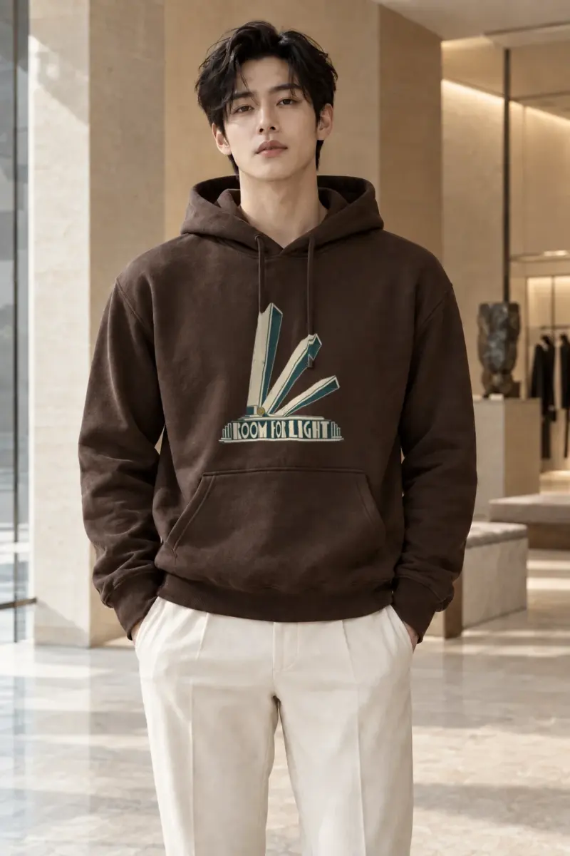 "Room For Light" Heavy Blend Unisex Pullover Hoodie | Gildan 18500