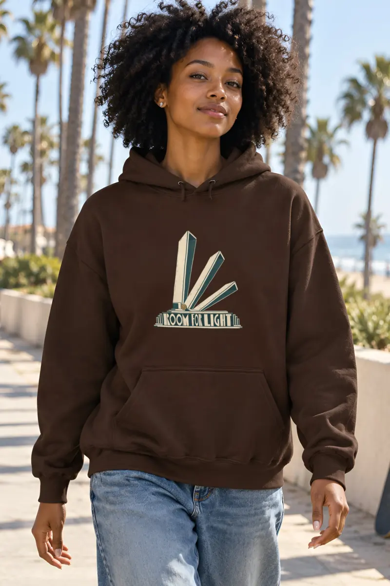 "Room For Light" Heavy Blend Unisex Pullover Hoodie