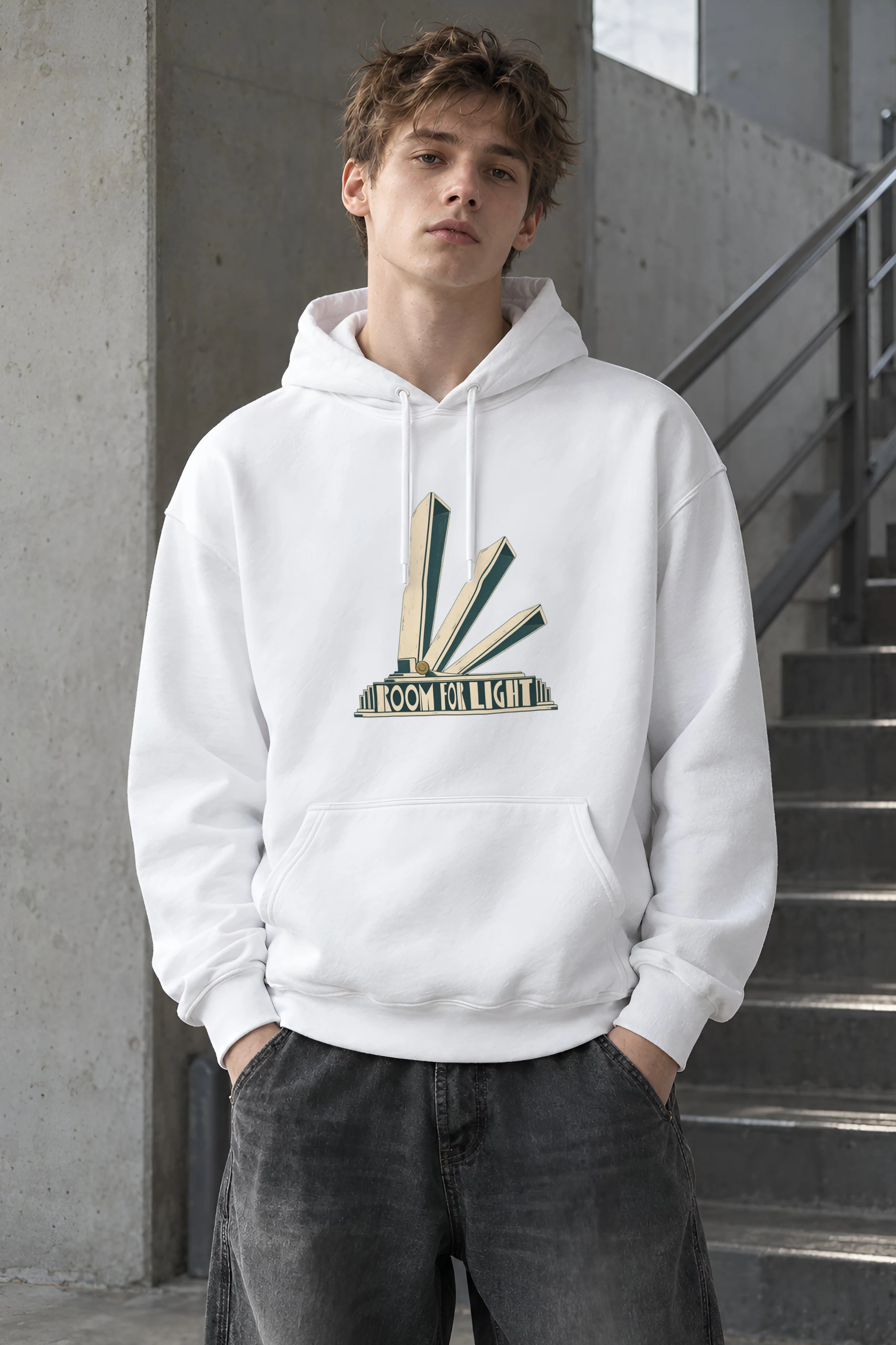 "Room For Light" 1 Pullover Hoodie