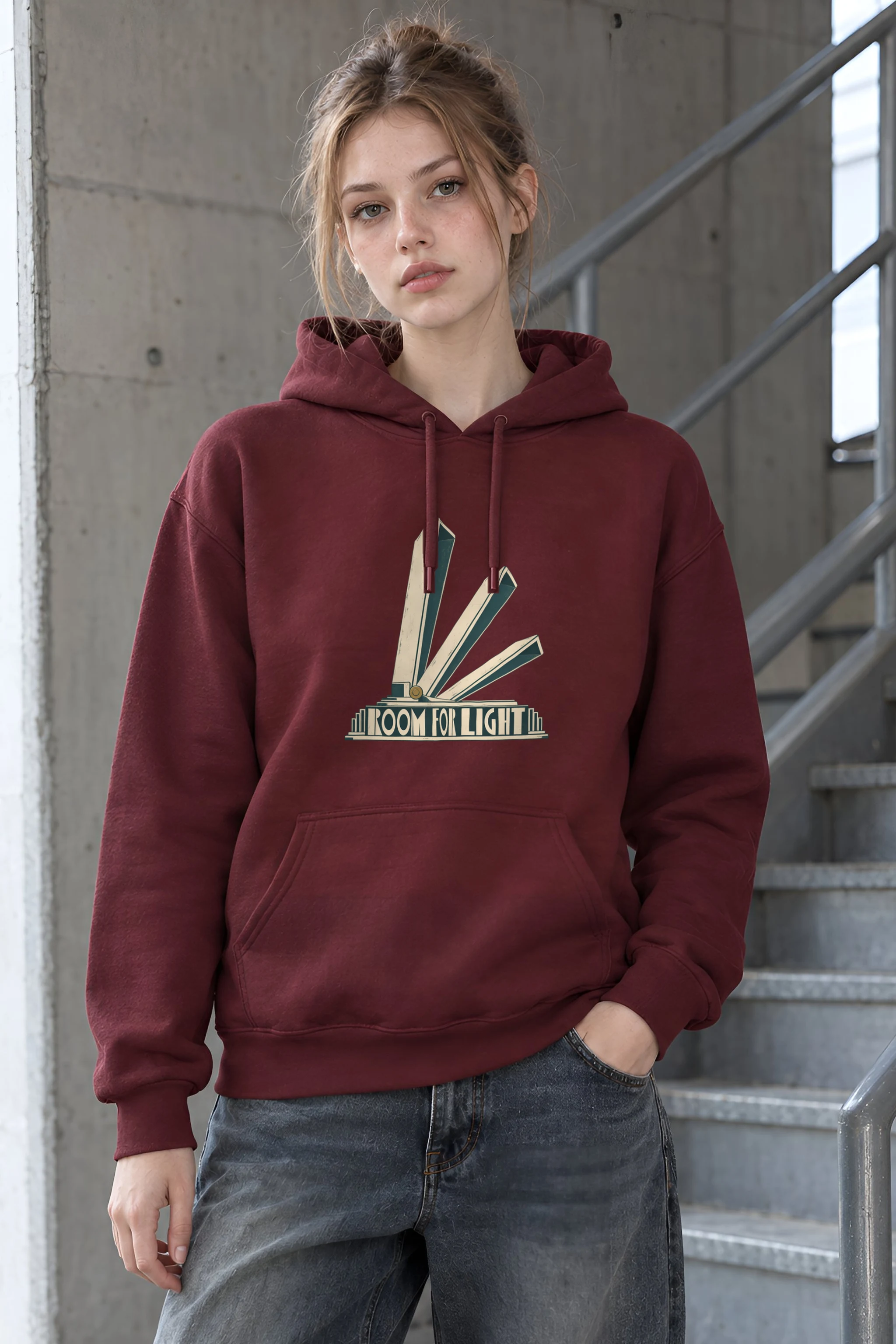 "Room For Light" 1 Pullover Hoodie