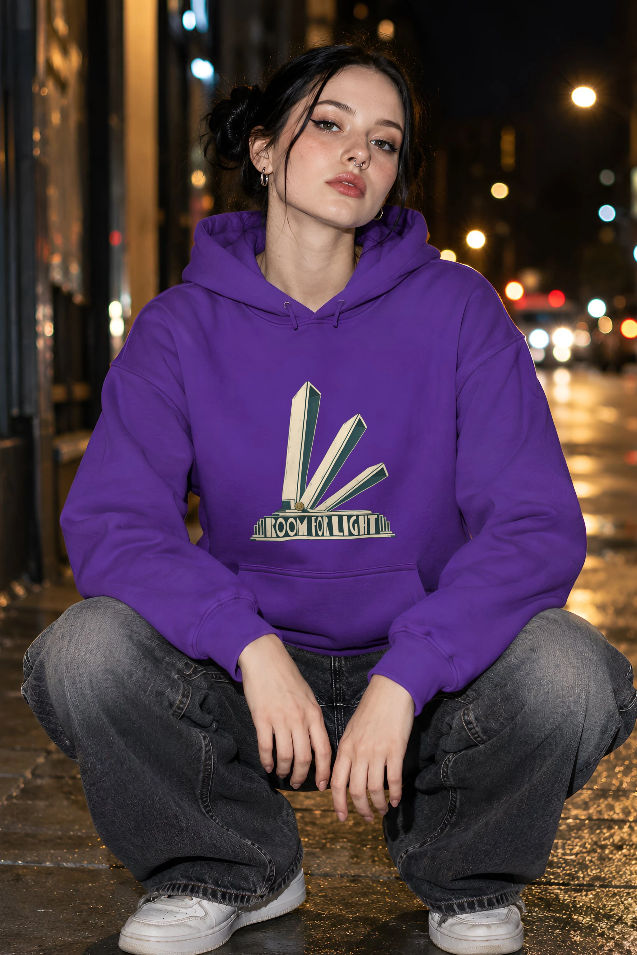 "Room For Light" 1 Pullover Hoodie