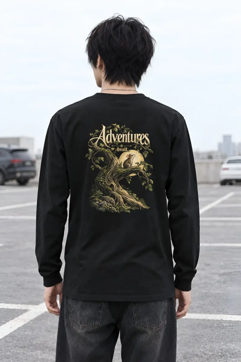 "Rootbound Mouse" Unisex Longsleeve T-shirt