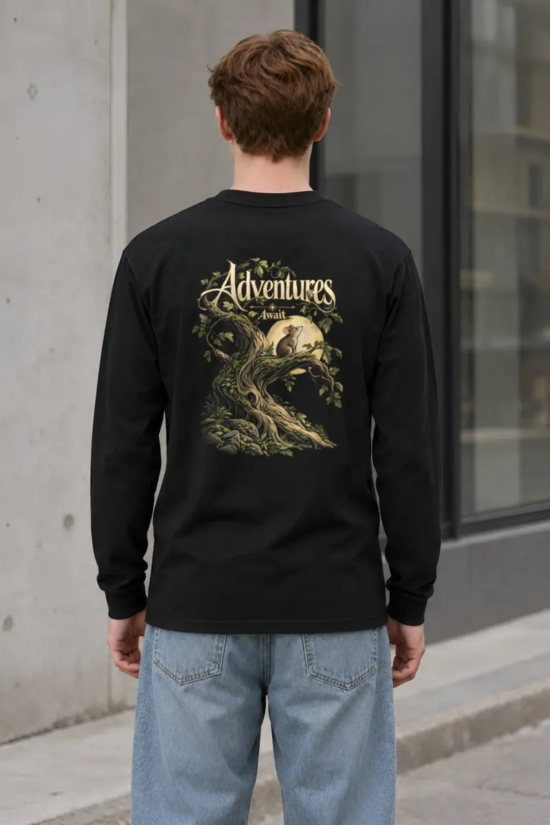 "Rootbound Mouse" Unisex Longsleeve T-shirt