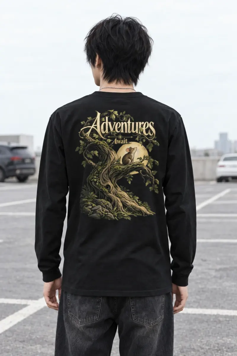 "Rootbound Mouse" Unisex Longsleeve T-shirt