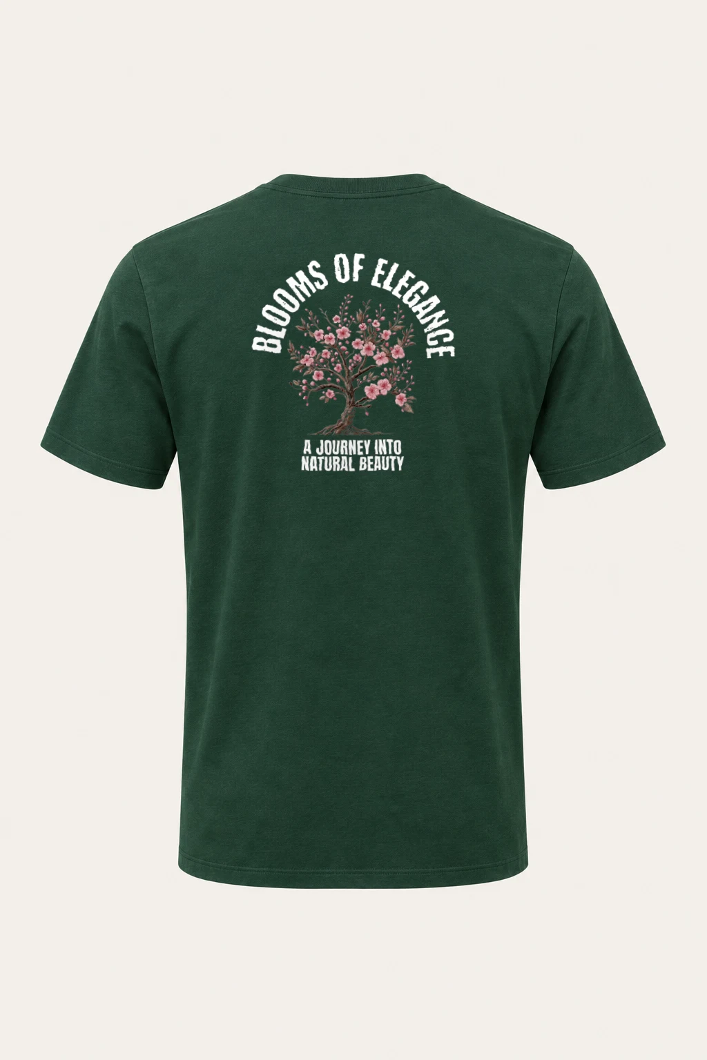 "Rooted Blossoms" Heavyweight Unisex Crewneck T-shirt | Gildan 5000