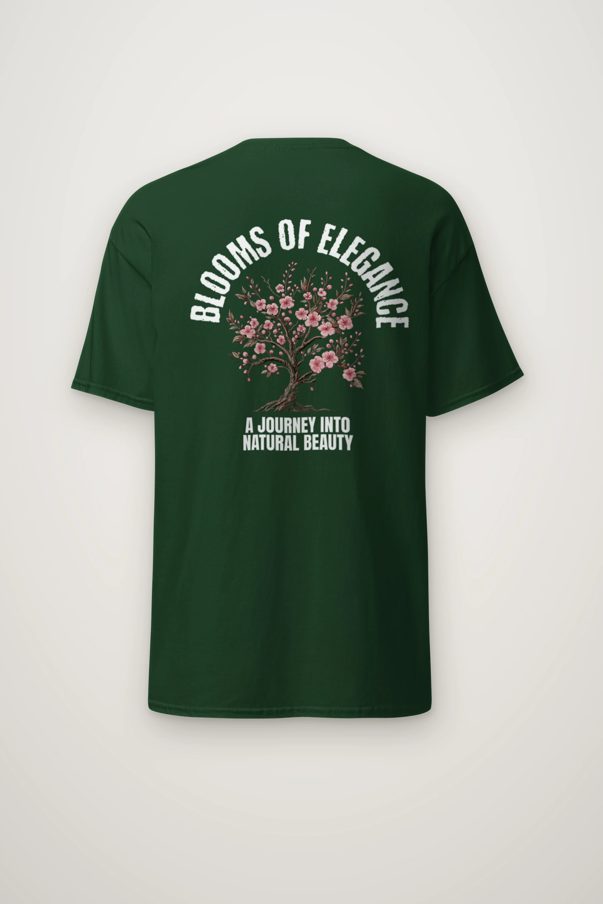 "Rooted Blossoms" Heavyweight Unisex Crewneck T-shirt