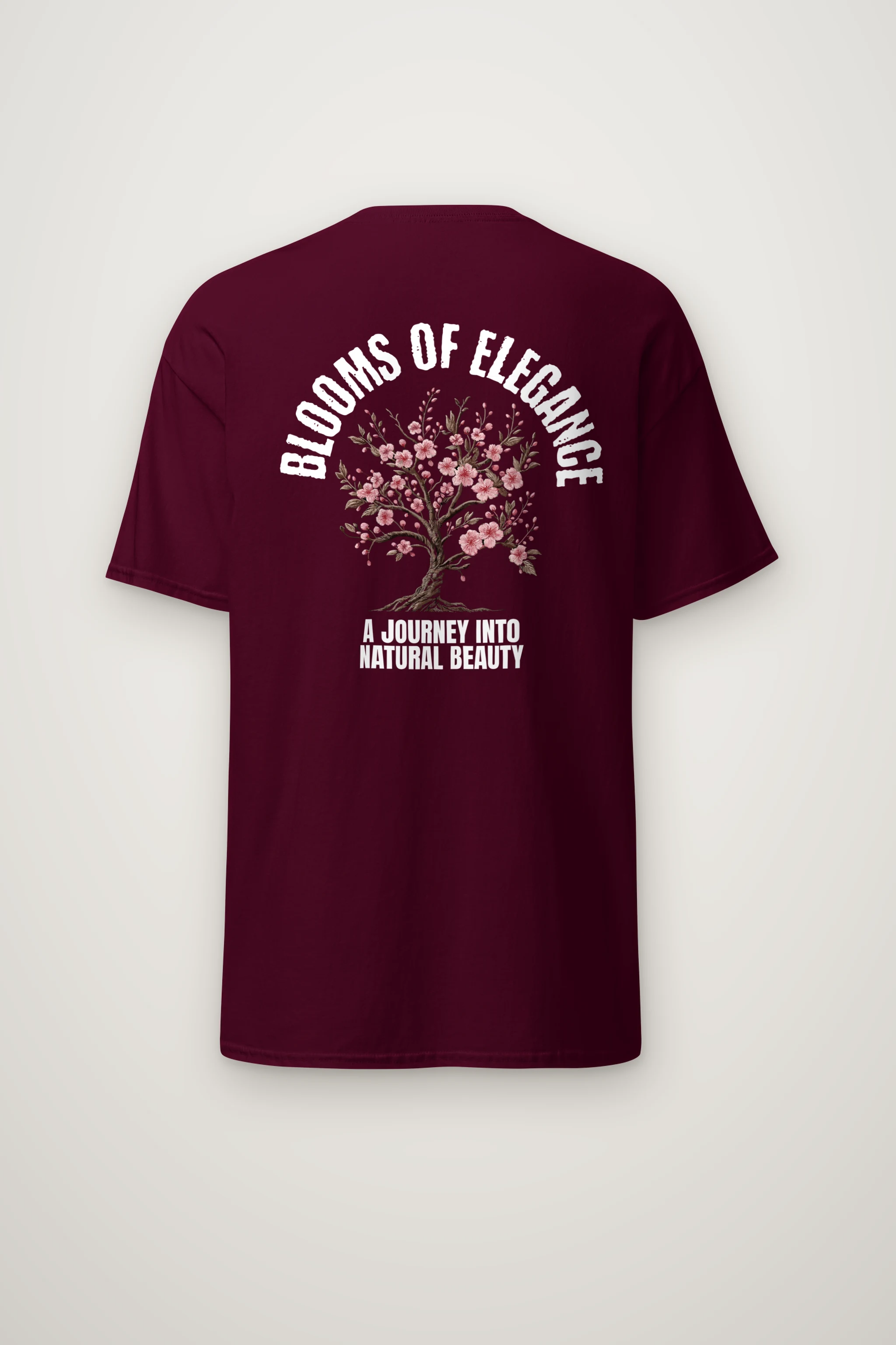 "Rooted Blossoms" Heavyweight Unisex Crewneck T-shirt