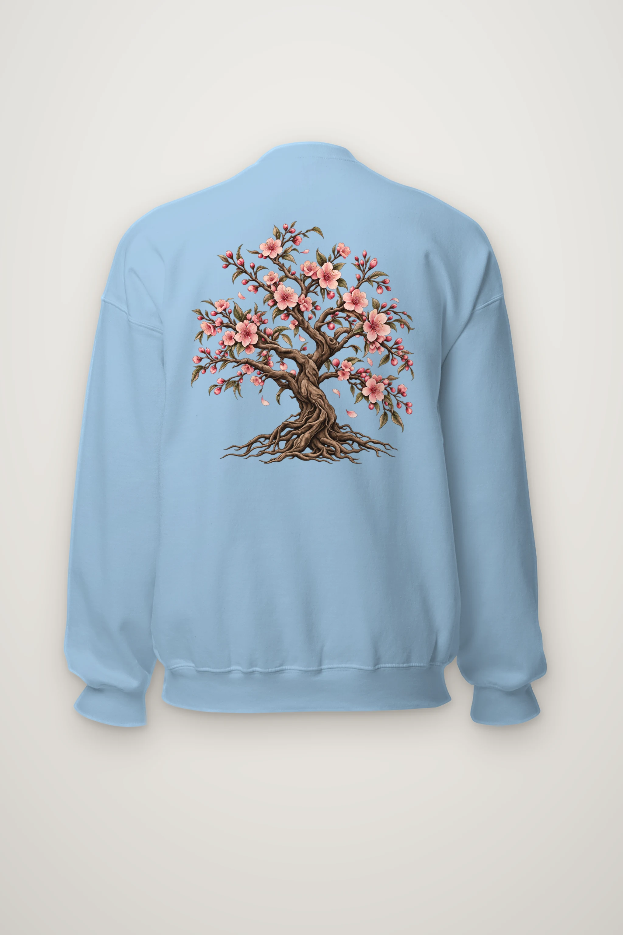 "Rooted Cherry Blossom" Heavy Blend Unisex Crewneck Sweatshirt
