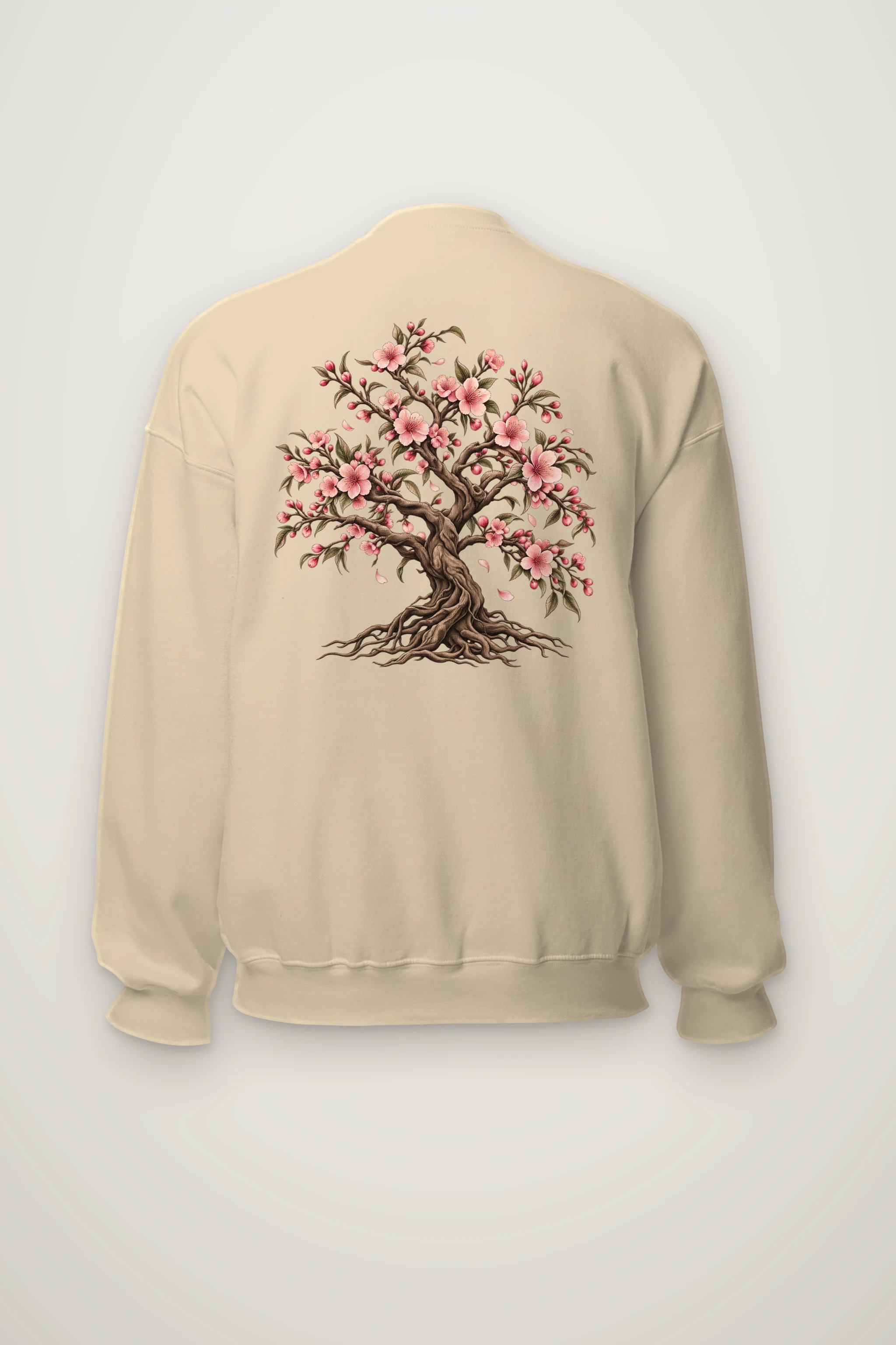 "Rooted Cherry Blossom" Heavy Blend Unisex Crewneck Sweatshirt