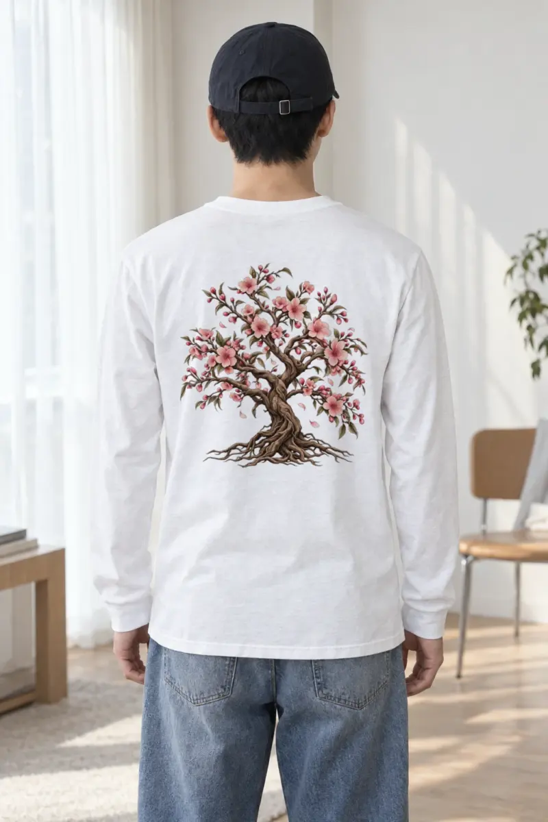 "Rooted Cherry Blossom" Unisex Longsleeve T-shirt