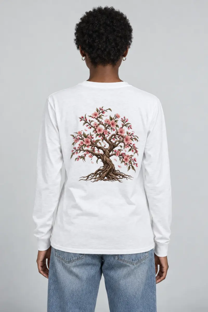 "Rooted Cherry Blossom" Unisex Longsleeve T-shirt | Gildan 2400