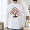 "Rooted Cherry Blossom" Unisex Longsleeve T-shirt