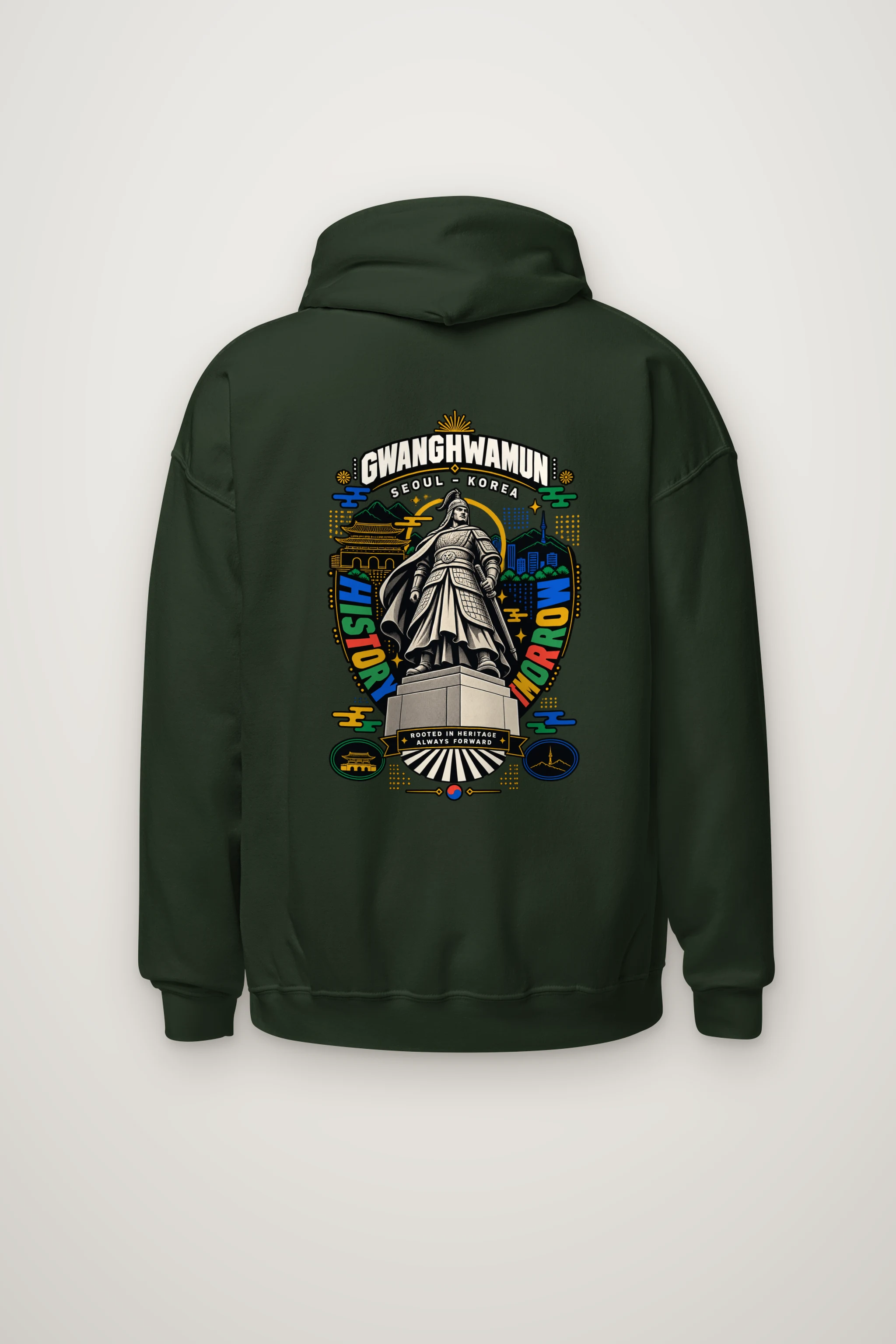 "Rooted In Heritage" Heavy Blend Unisex Pullover Hoodie