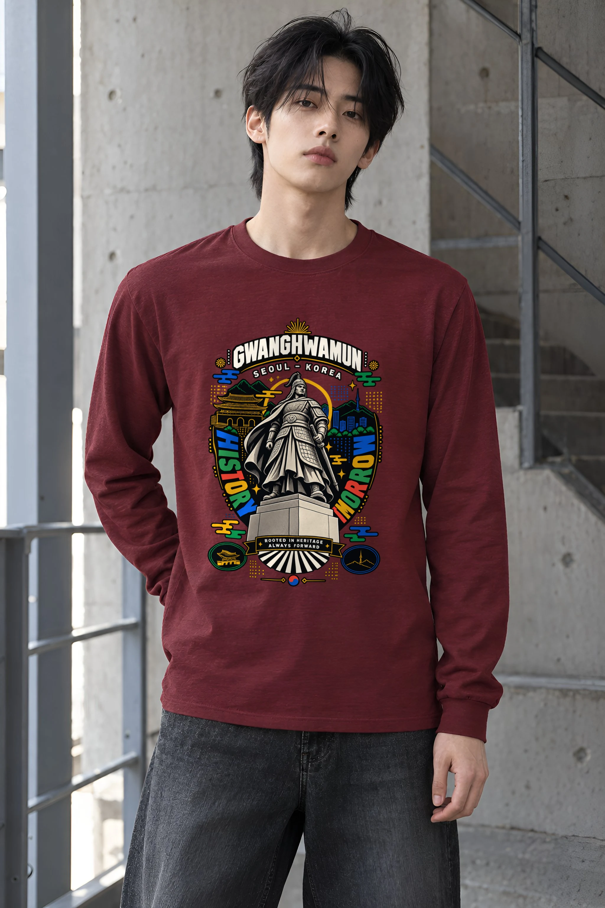 "Rooted In Heritage" Unisex Longsleeve T-shirt