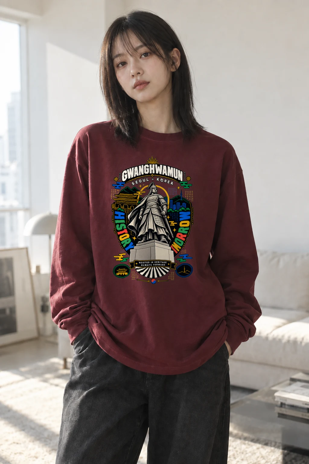 "Rooted In Heritage" Unisex Longsleeve T-shirt | Gildan 2400