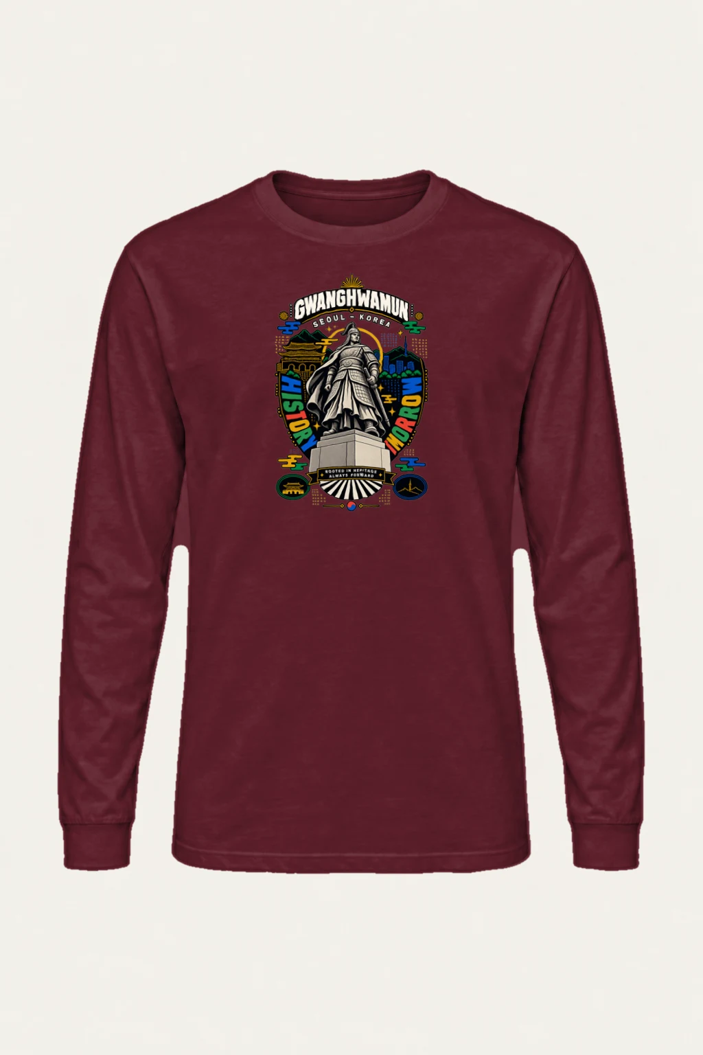 "Rooted In Heritage" Unisex Longsleeve T-shirt | Gildan 2400