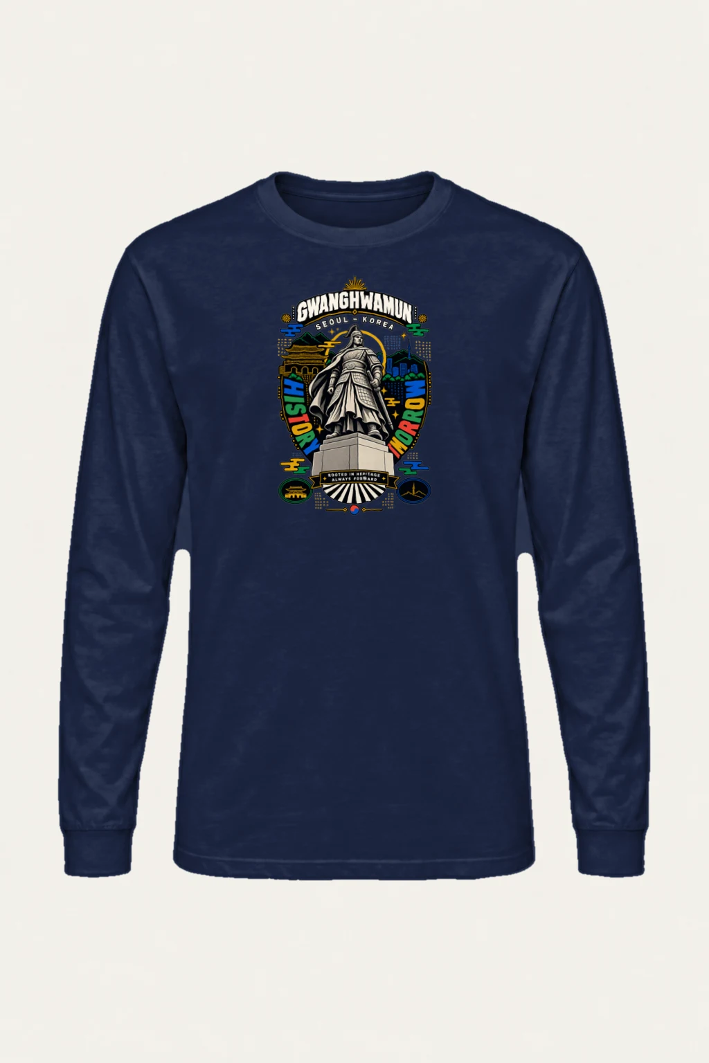 "Rooted In Heritage" Unisex Longsleeve T-shirt | Gildan 2400