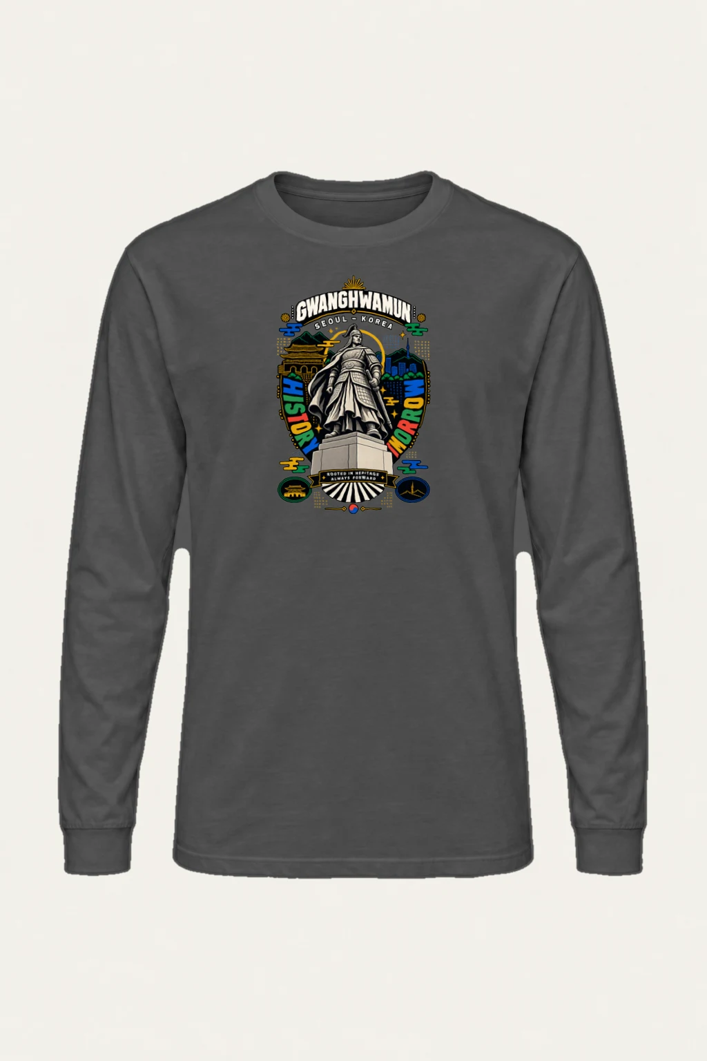 "Rooted In Heritage" Unisex Longsleeve T-shirt | Gildan 2400