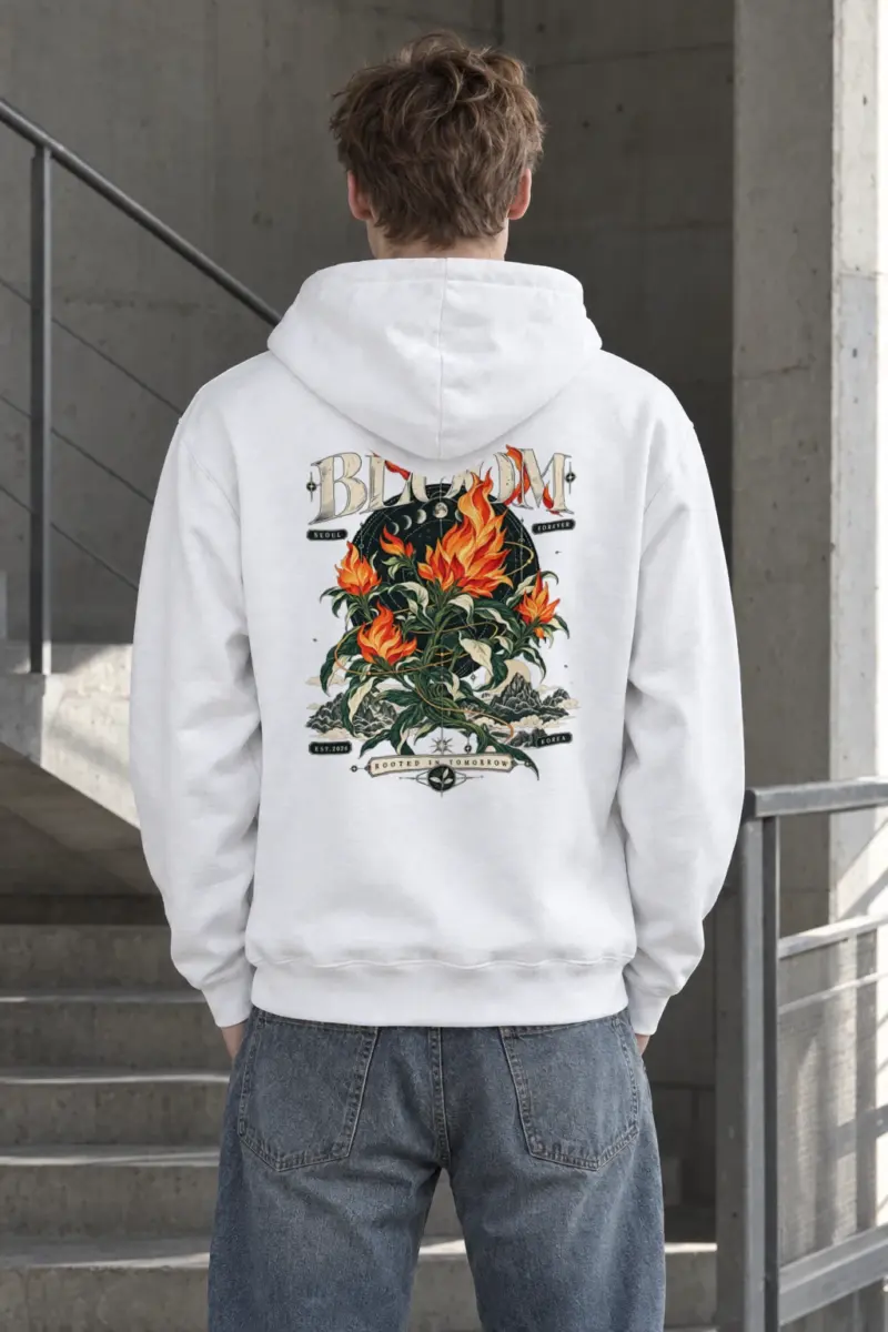 "Rooted In Tomorrow" Heavy Blend Unisex Pullover Hoodie