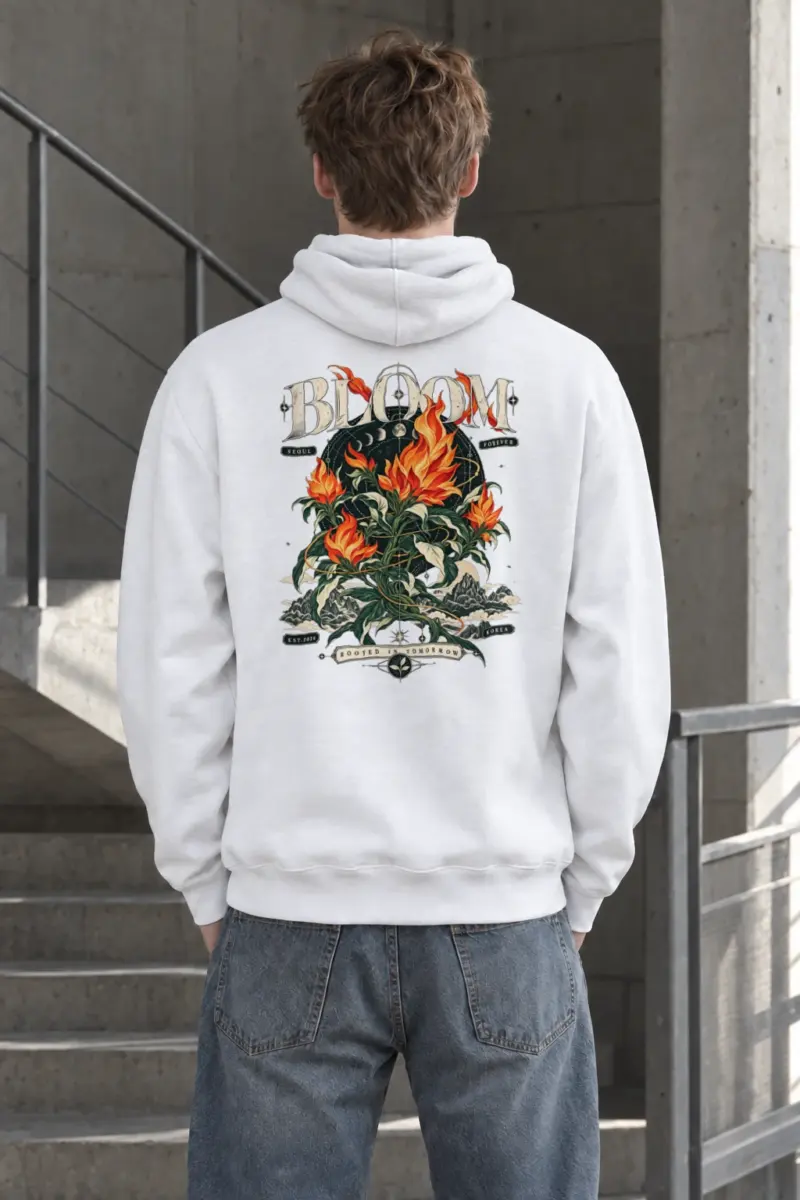 "Rooted In Tomorrow" Heavy Blend Unisex Pullover Hoodie