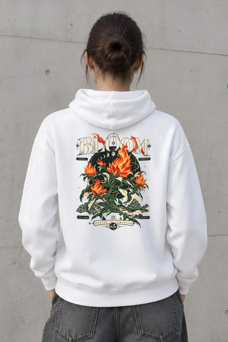 "Rooted In Tomorrow" Heavy Blend Unisex Pullover Hoodie