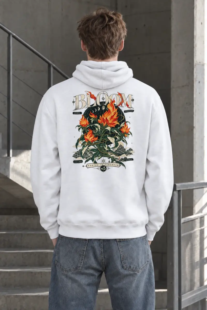 "Rooted In Tomorrow" Heavy Blend Unisex Pullover Hoodie