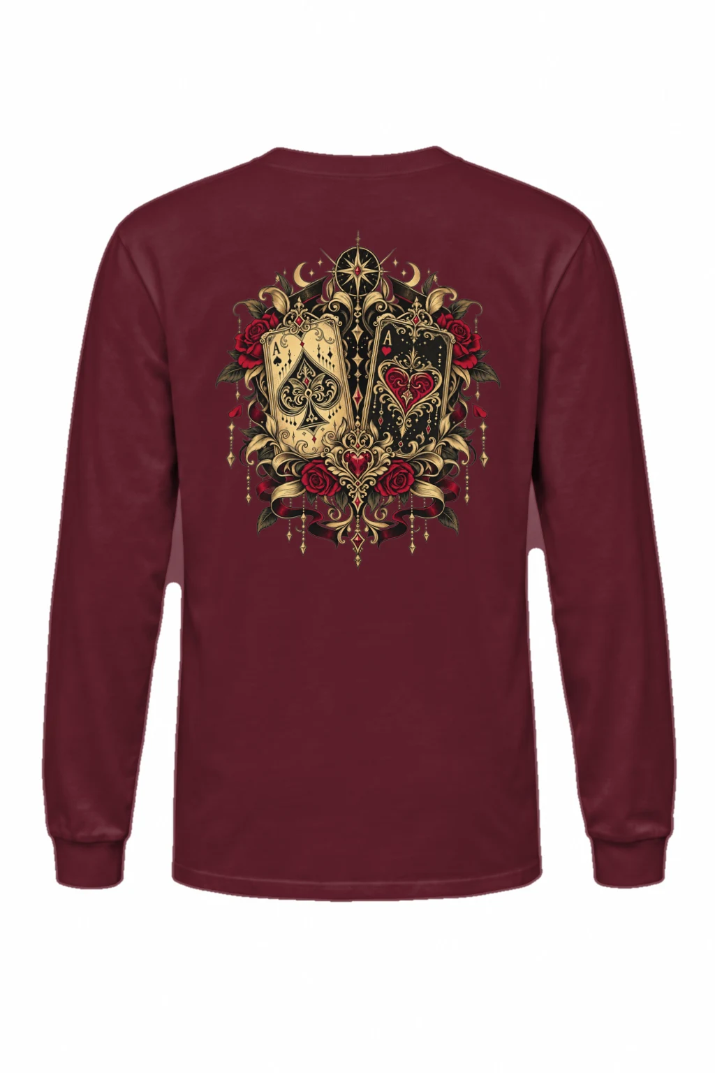 "Rose Ace Relic" Unisex Longsleeve T-shirt | Gildan 2400