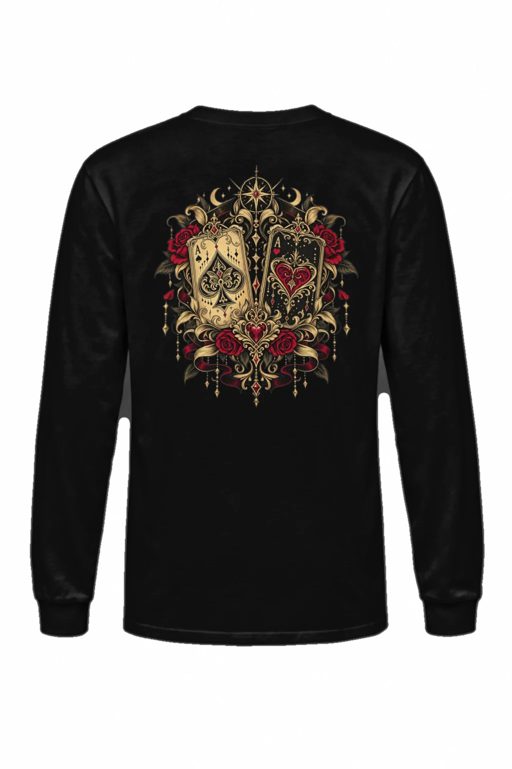 "Rose Ace Relic" Unisex Longsleeve T-shirt | Gildan 2400