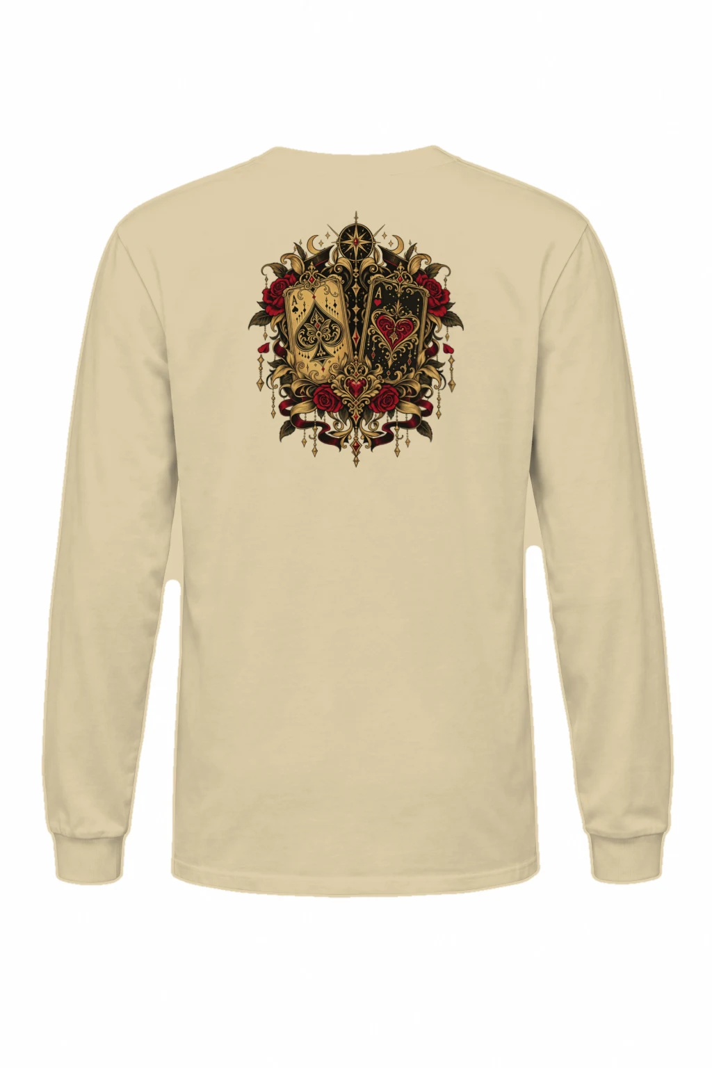 "Rose Ace Relic" Unisex Longsleeve T-shirt | Gildan 2400