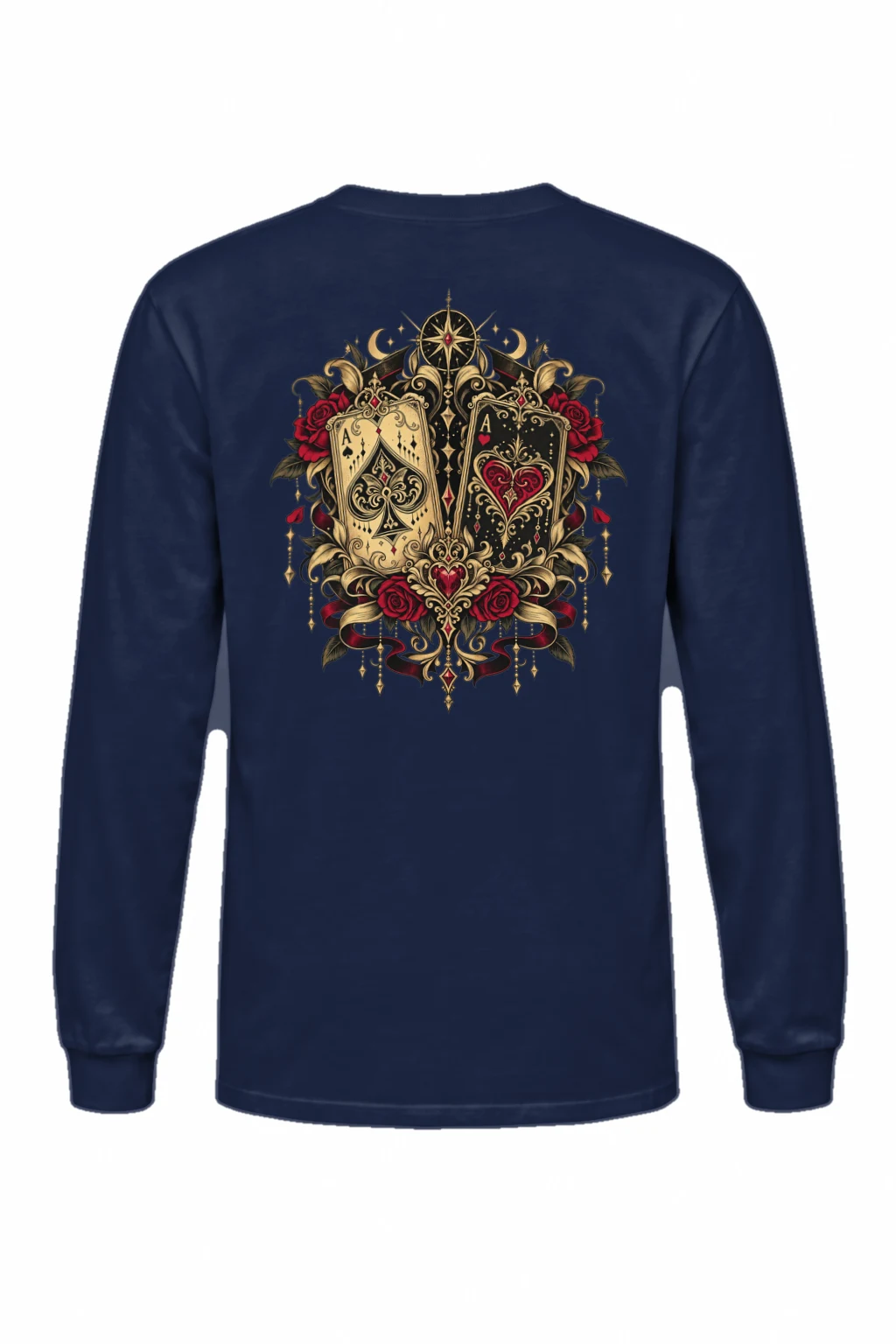 "Rose Ace Relic" Unisex Longsleeve T-shirt | Gildan 2400