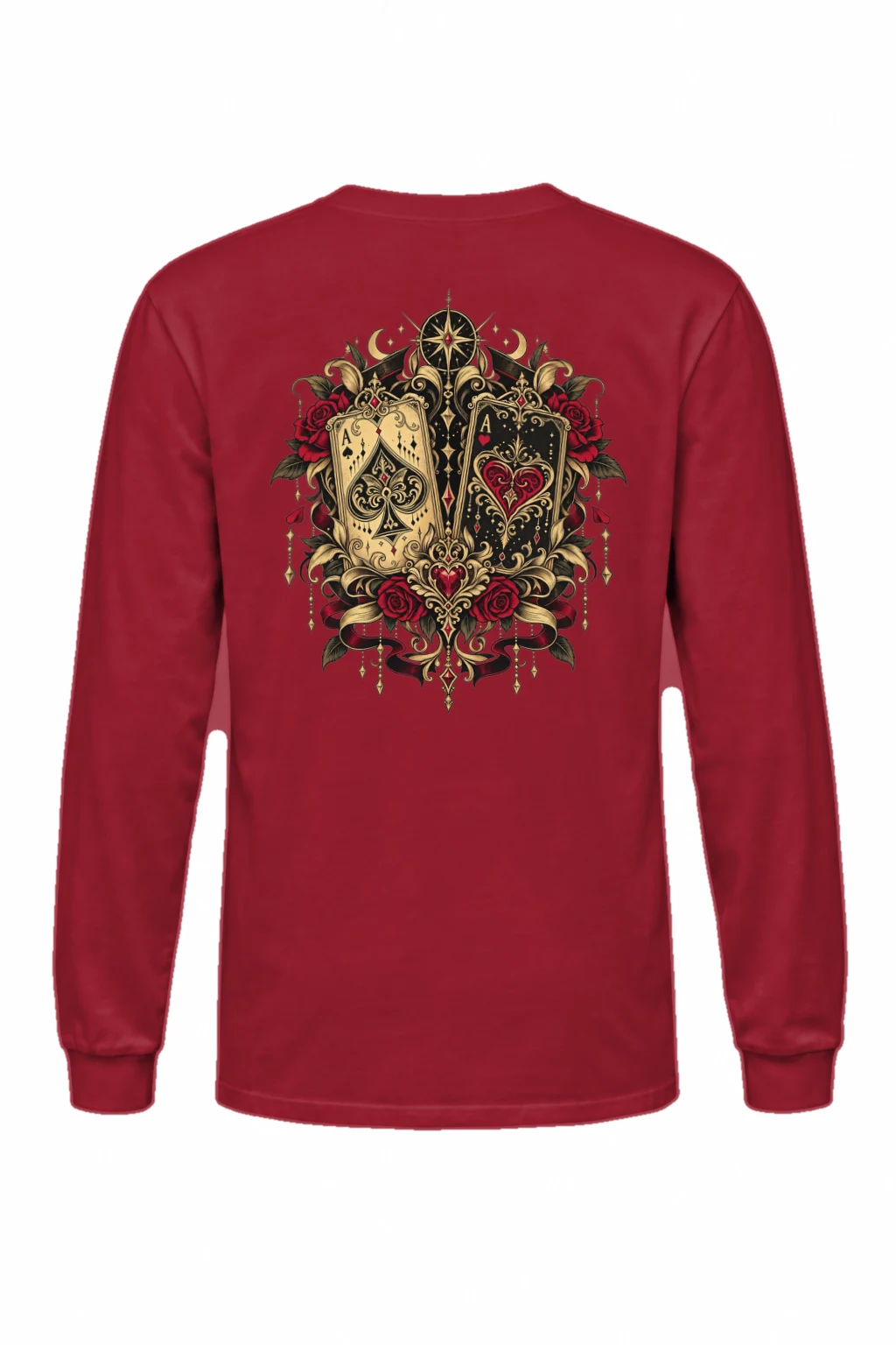 "Rose Ace Relic" Unisex Longsleeve T-shirt | Gildan 2400