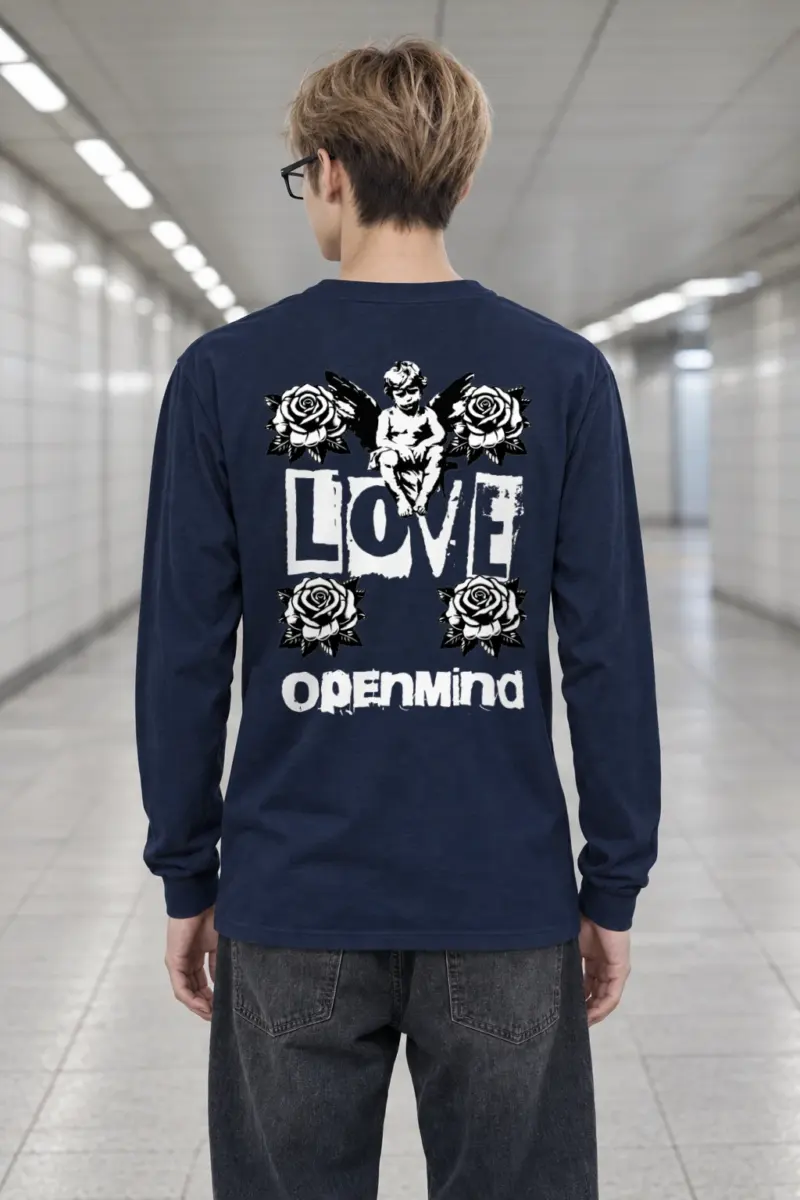 "Rosebound Cherub" Unisex Longsleeve T-shirt | Gildan 2400