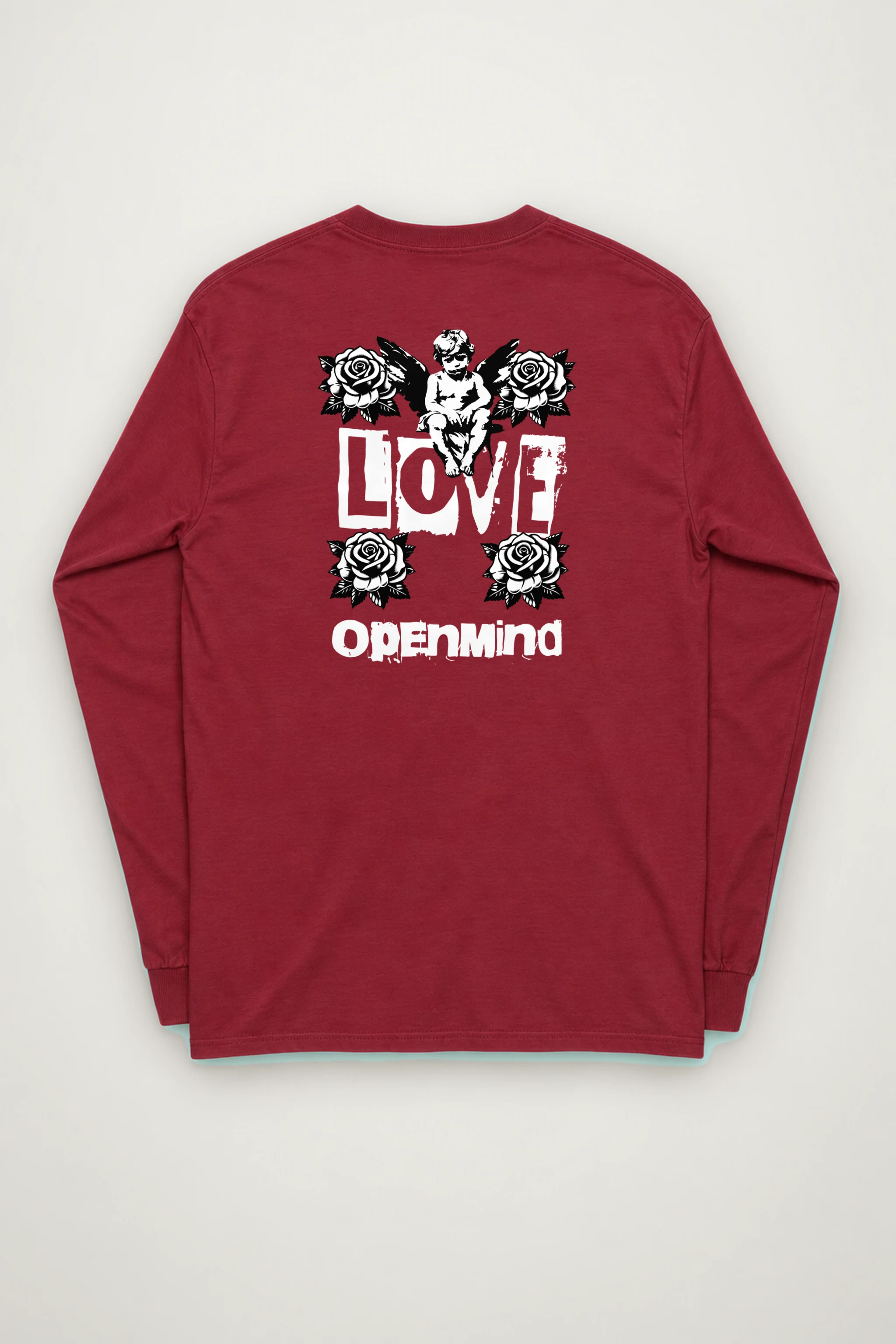 "Rosebound Cherub" Unisex Longsleeve T-shirt