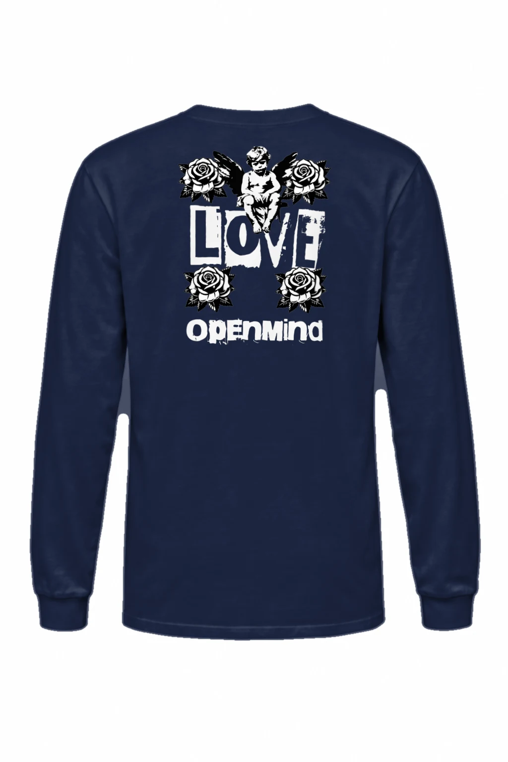 "Rosebound Cherub" Unisex Longsleeve T-shirt | Gildan 2400