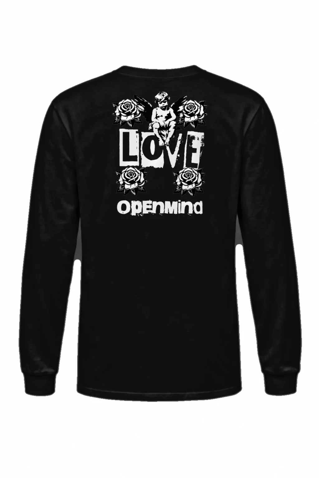 "Rosebound Cherub" Unisex Longsleeve T-shirt | Gildan 2400