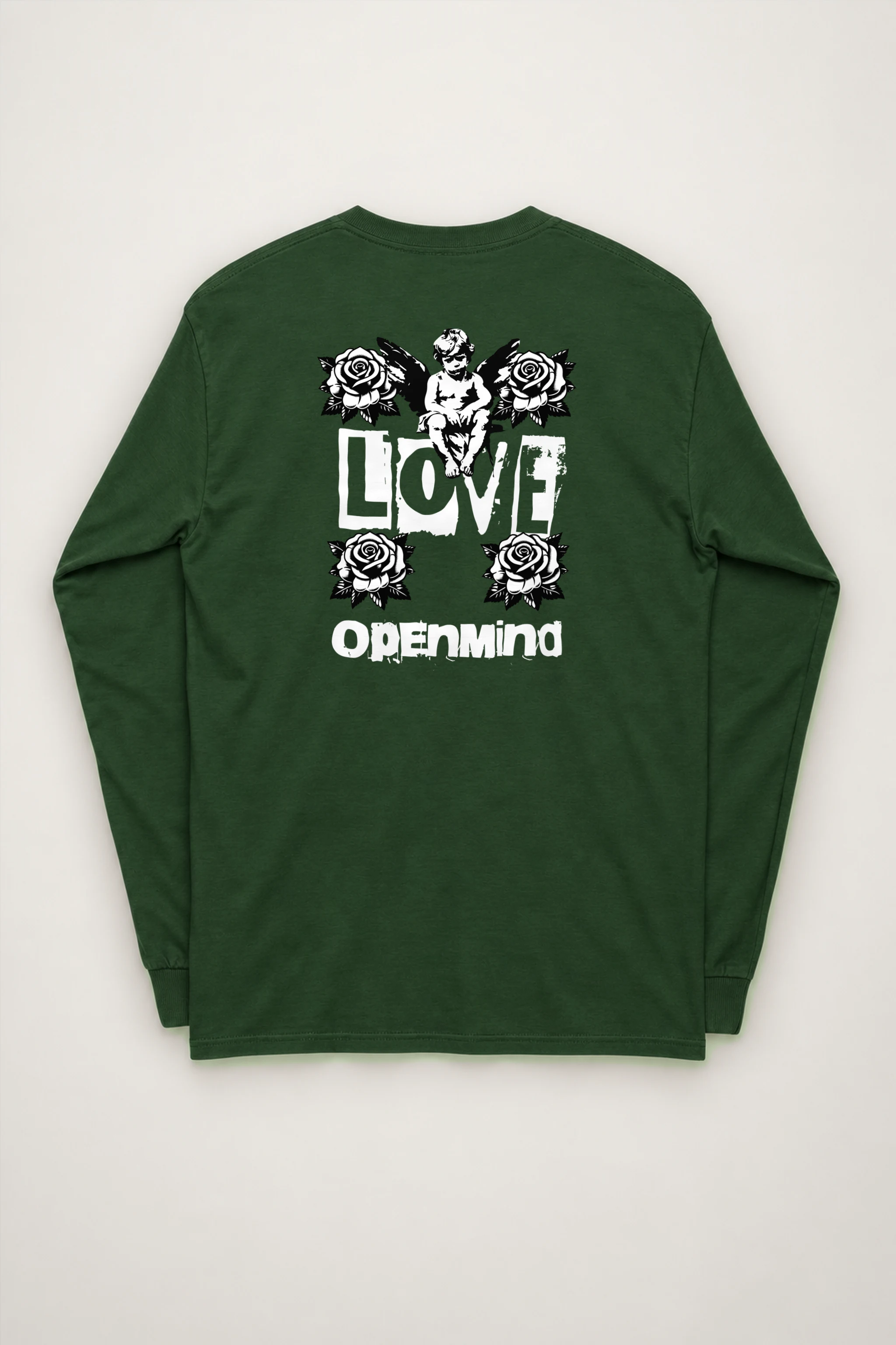 "Rosebound Cherub" Unisex Longsleeve T-shirt