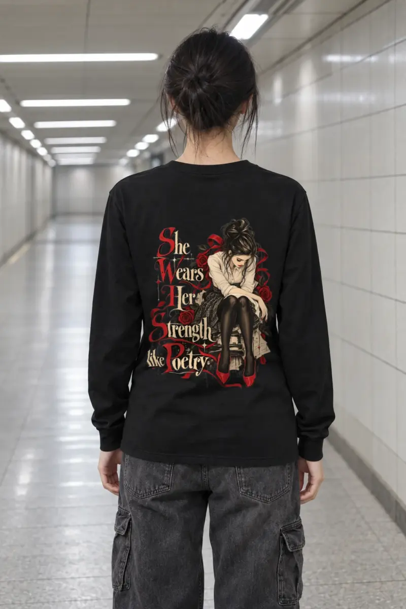 "Rosebound Resolve" Unisex Longsleeve T-shirt