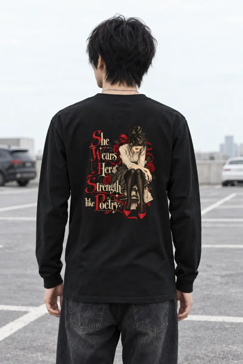 "Rosebound Resolve" Unisex Longsleeve T-shirt