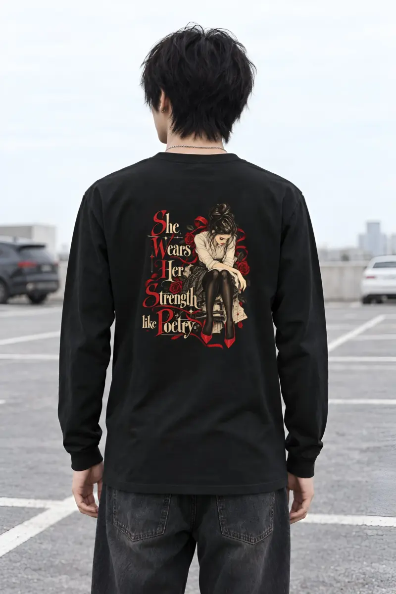 "Rosebound Resolve" Unisex Longsleeve T-shirt