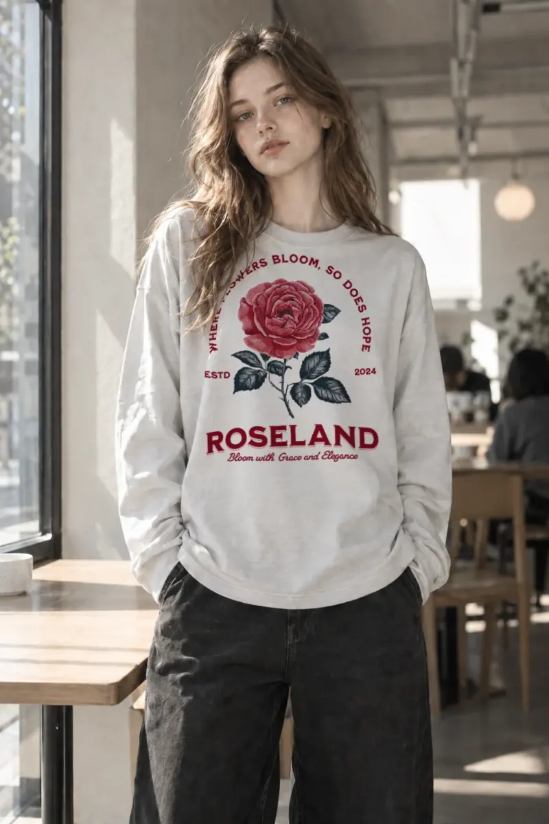 “Roseland Hope” Unisex Longsleeve T-shirt | Gildan 2400