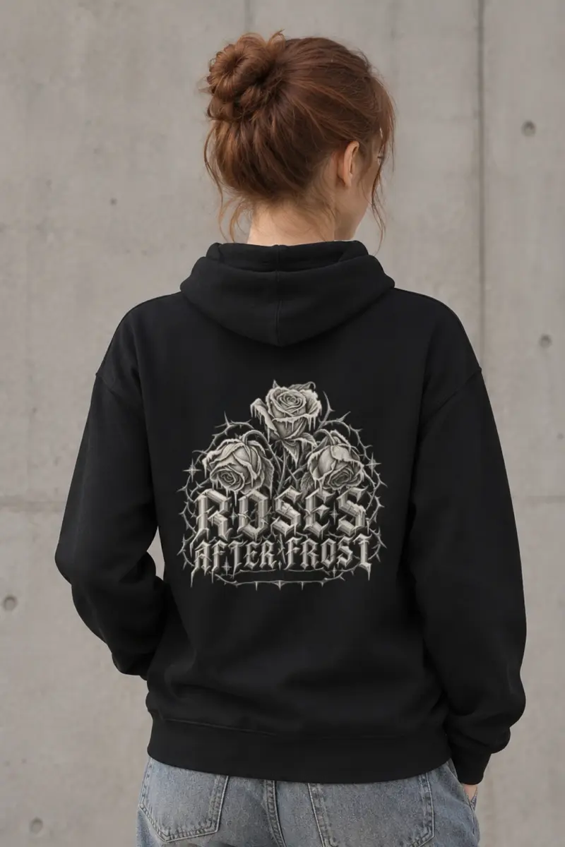 "Roses After Frost" Heavy Blend Unisex Pullover Hoodie
