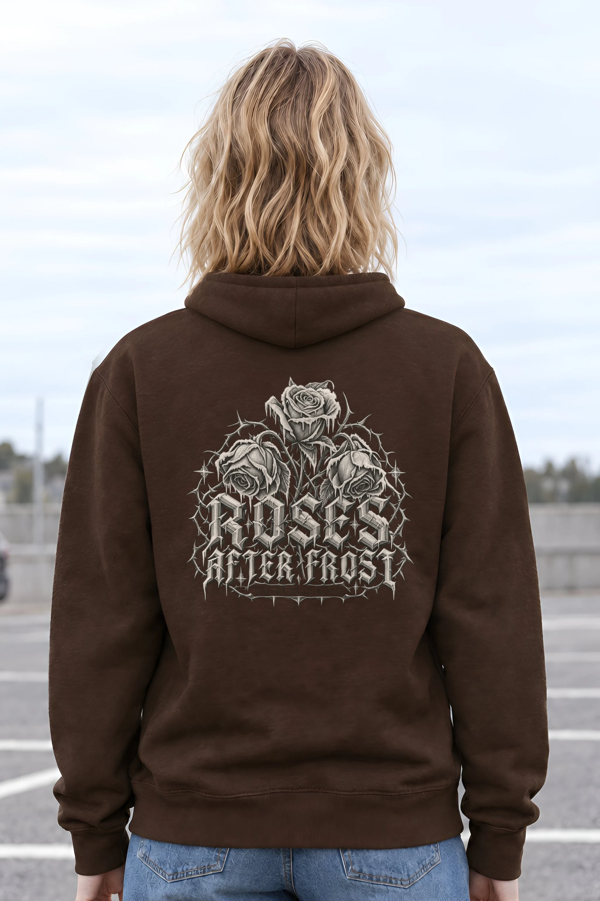 "Roses After Frost" 1 Pullover Hoodie