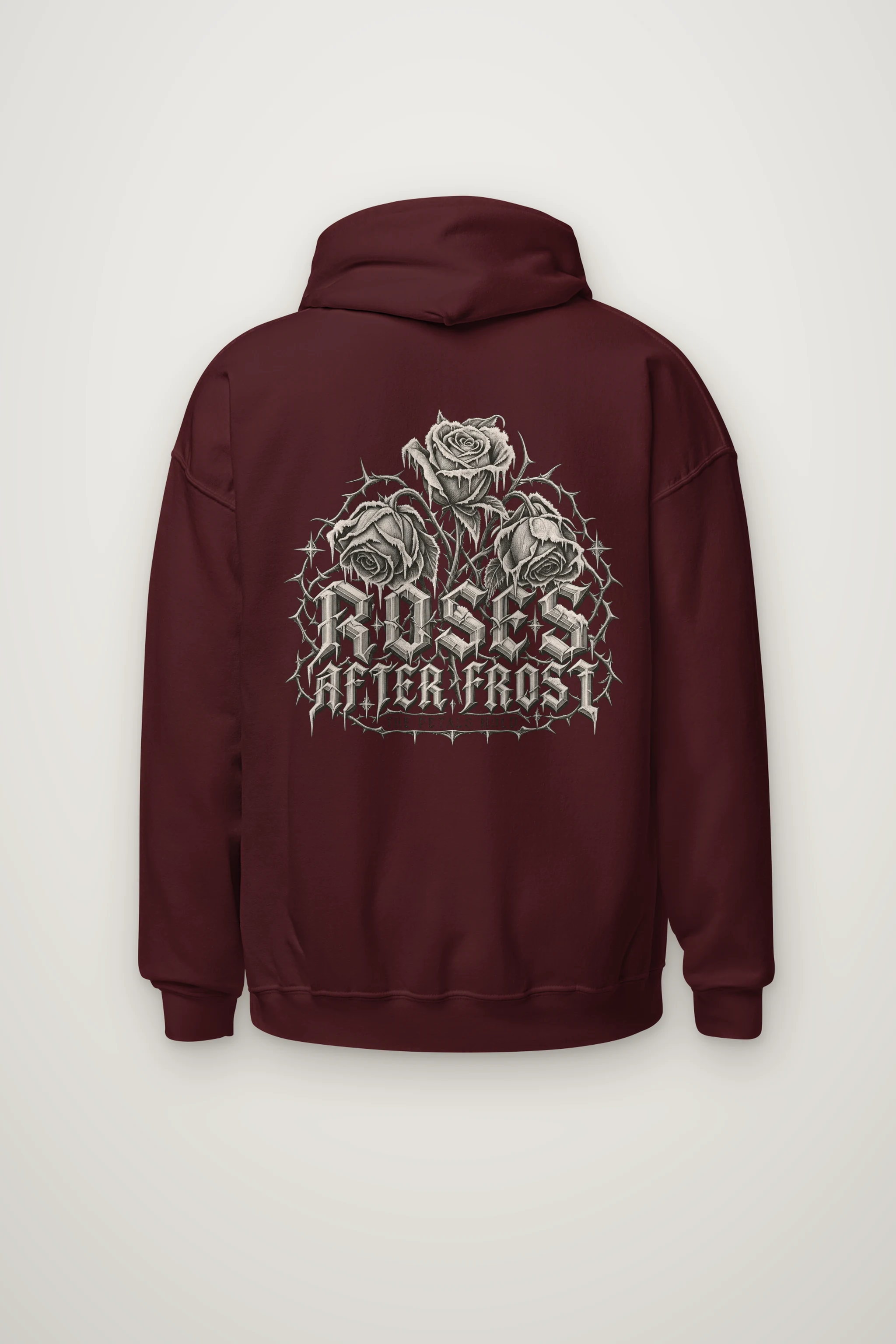 "Roses After Frost" Heavy Blend Unisex Pullover Hoodie