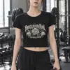 "Roses After Hail" Women's Crop Tee