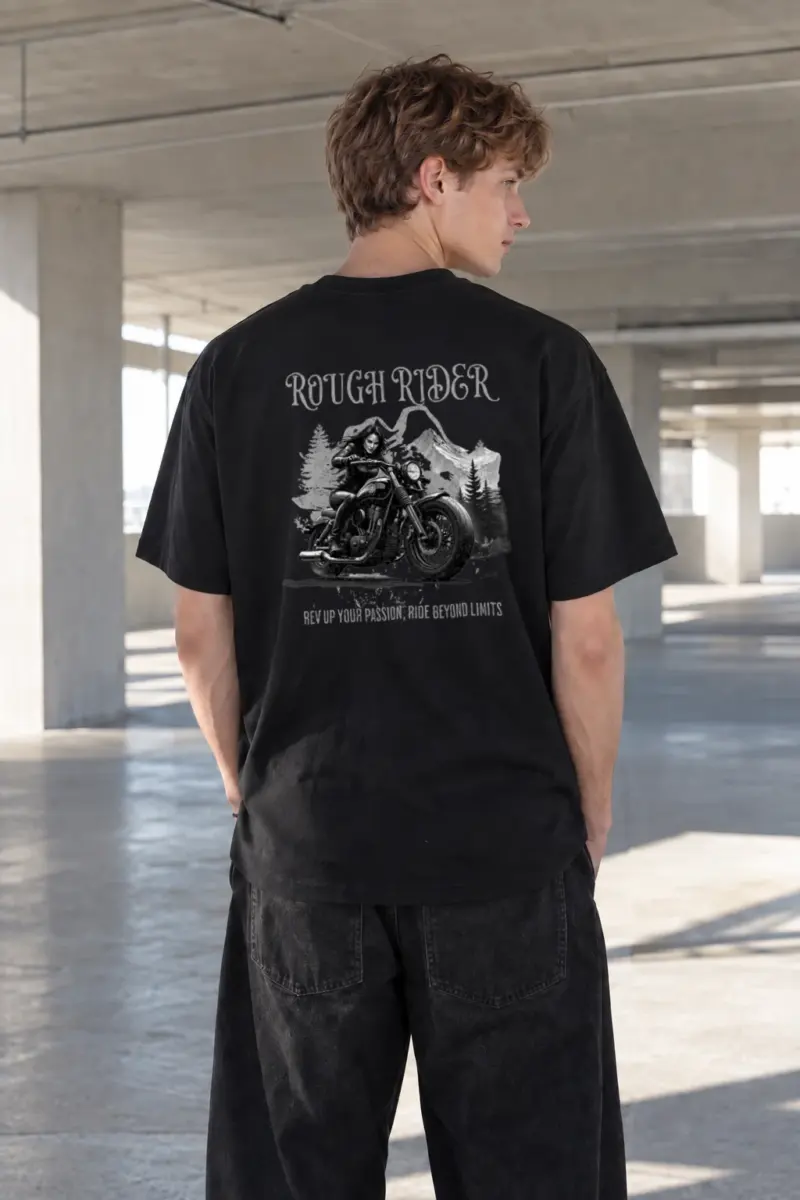 “Rough Rider” Heavyweight Unisex Crewneck T-shirt | Gildan 5000